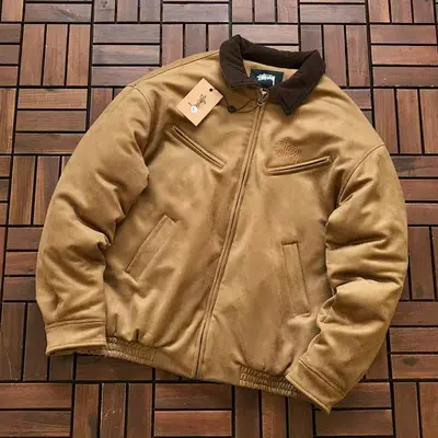 ￥~249 ST🔥S🔥Y COTTON JACKET 44121705 (im 176CM 58KG iwear size L in the photo)