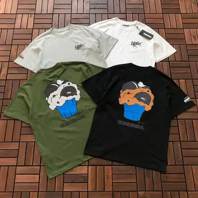 ¥~109 NEIGHBORHOOD T-SHIRT 11121845 (im 180CM 68KG iwear size M in the photo)