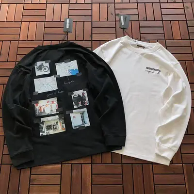¥~119 NEIGHBORHOOD LONG-SLEEVE 11121829 (im 180CM 68KG iwear size M in the photo)