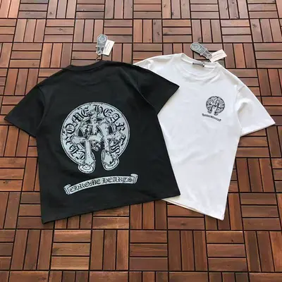 ¥~115 CH🔥OM🔥 HE🔥RTS T-SHIRT 11121824 (im 180CM 68KG iwear size S in the photo)