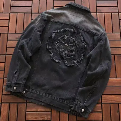 ¥~266 CH🔥OM🔥 HE🔥RTS JACKET 11121815 (im 180CM 68KG iwear size S in the photo)