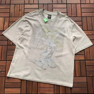 ￥~119 SAINT MICHAEL T-SHIRT 11122232 (im 180CM 68KG iwear size S in the photo)