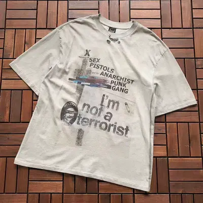 ￥~119 SAINT MICHAEL T-SHIRT 11122231 (im 180CM 68KG iwear size S in the photo)
