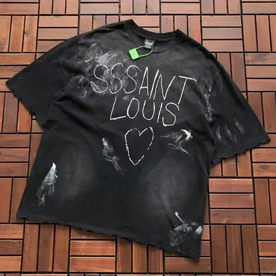 ￥~119 SAINT MICHAEL T-SHIRT 11122227 (im 180CM 68KG iwear size M in the photo)