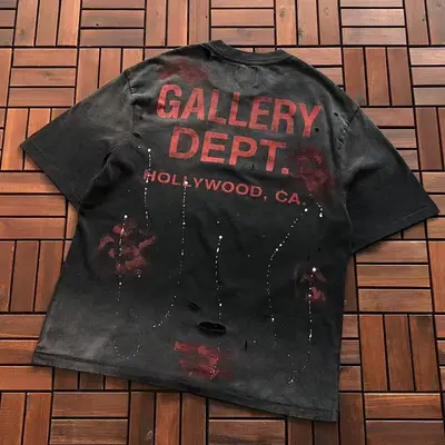 ￥~119 GALLERY DEPT T-SHIRT 11122221 (im 180CM 68KG iwear size M in the photo)