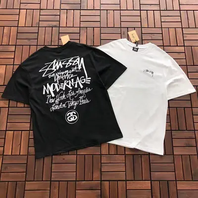 ￥~99 ST🔥S🔥Y T-SHIRT 22122234 (im 185CM 80KG iwear size M in the photo)