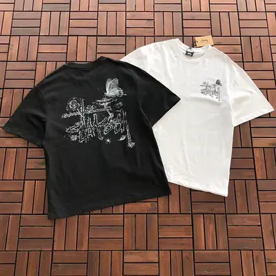 ¥~99 ST🔥S🔥Y T-SHIRT 22122207 (im 185CM 80KG iwear size M in the photo)