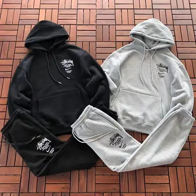 TOP￥~ 119 PANTS ￥~115 N🔥K🔥 & ST🔥S🔥YHOODIE TROUSRS FLEECE 33122413