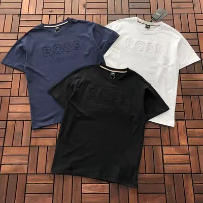 ￥~109 H🔥G🔥 B🔥🔥S T-SHIRT 22122419 (im 185CM 80KG iwear size M in the photo)