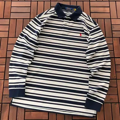 ￥~179 RA🔥PH🔥AU🔥EN LONG-SLEEVE POLO 22122439 (im 185CM 80KG iwear size XL in the photo)
