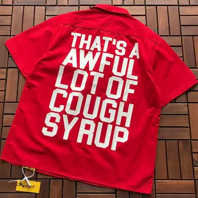 ￥~179 TH🔥T'S A AW🔥UL L🔥T OF C..T-SHIRT SHIRT 11122504 (im 180CM 68KG iwear size M in the photo)