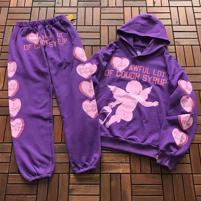 TOP￥~ 219 PANTS ￥~ 229 TH🔥T'S A AW🔥UL L🔥T OF C.. HOODIE TROUSERS 11122502