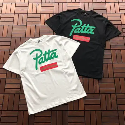 ￥~79 PATTA T-SHIRT 33122508 (im 176CM 58KG iwear size M in the photo)