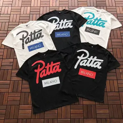 ￥~79 PATTA T-SHIRT 33122501 (im 176CM 58KG iwear size M in the photo)