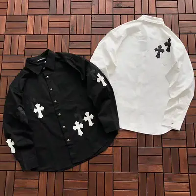 ¥~275 CH🔥OM🔥 HE🔥RTS LONG-SLEEVE 11122670 (im 180CM 68KG iwear size L in the photo)
