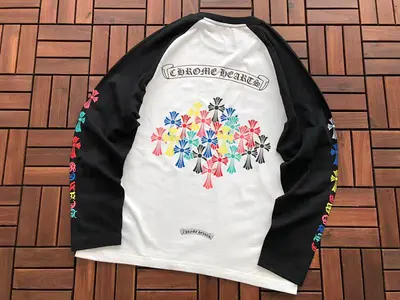 ¥~109 CH🔥OM🔥 HE🔥RTS LONG-SLEEVE 33122851 (im 180CM 68KG iwear size L in the photo)