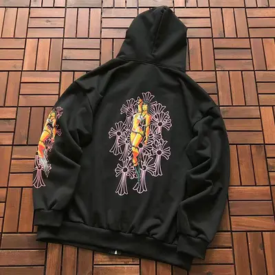 ¥~159 CH🔥OM🔥 HE🔥RTS HOODIE 33122877 (im 180CM 68KG iwear size M in the photo)