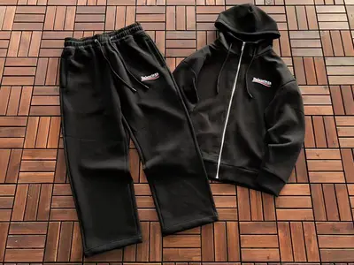 ¥~419 B🔥L🔥🔥🔥IA🔥A HOODIE TROUSERS 33122943 (im 180CM 68KG iwear size L in the photo)