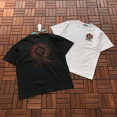 ¥~129 CH🔥OM🔥 HE🔥RTS T-SHIRT 11122909 (im 176CM 58KG iwear size L in the photo)