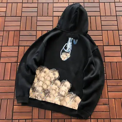 ¥~129 TRAVIS SCOTT HOODIE FLEECE 33122941 (im 180CM 68KG iwear size M in the photo)