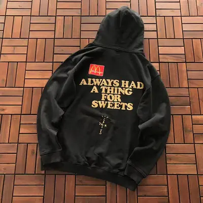 ¥~129 TRAVIS SCOTT & MCDONALD HOODIE 33122944 (im 180CM 68KG iwear size M in the photo)