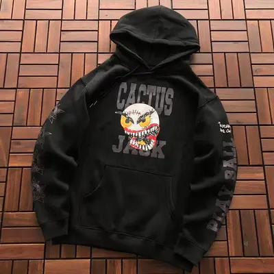 ¥~129 TRAVIS SCOTT HOODIE FLEECE 33122950 (im 180CM 68KG iwear size M in the photo)