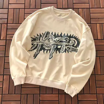 ￥~115 TRAVIS SCOTT SWEATER 33123011 (im 176CM 58KG iwear size M in the photo)