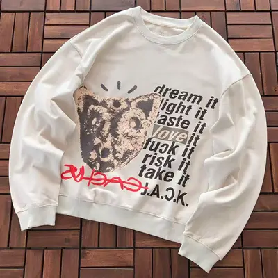 ￥~115 TRAVIS SCOTT SWEATER 33123007 (im 176CM 58KG iwear size L in the photo)
