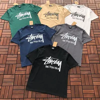 ￥~79 ST🔥S🔥Y T-SHIRT 11123004 (im 185CM 80KG iwear size M in the photo)