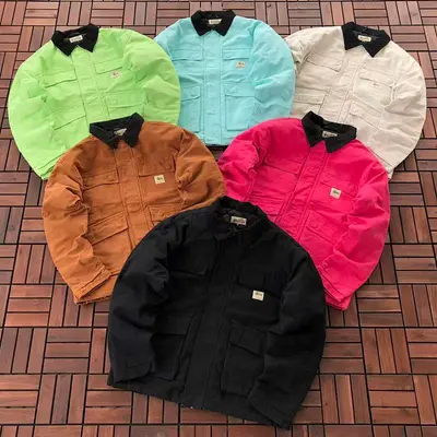 ￥288 ST🔥S🔥Y COTTON JACKET 44123104 (im 170CM 60KG iwear size M in the photo)