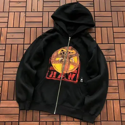 ￥~135 TRAVIS SCOTT HOODIE FLEECE 77010437 (im 185CM 80KG iwear size M in the photo)