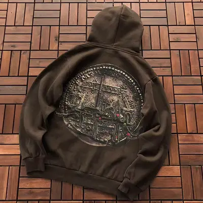 ￥~135 TRAVIS SCOTT HOODIE FLEECE 77010433 (im 185CM 80KG iwear size M in the photo)