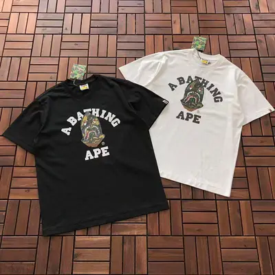 ￥~109 BAPE T-SHIRT 55010333 (im 185CM 70KG iwear size M in the photo)