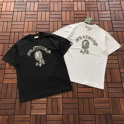 ￥~109 BAPE T-SHIRT 55010332 (im 185CM 70KG iwear size M in the photo)