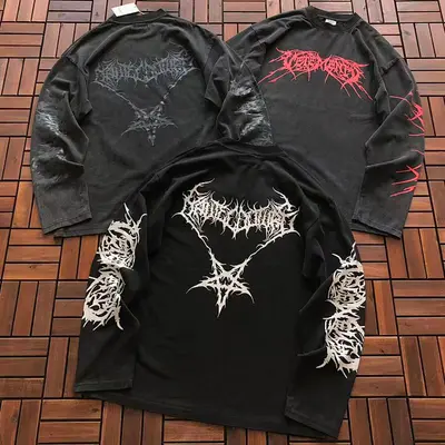 ¥ ~179 VETEMENTS LONG-SLEEVE 55010324(im 185CM 70KG iwear size S in the photo)