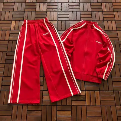 TOP¥~ 365 PANTS¥~ 279 VETEMENTS JACKET TROUSERS 55010312 (im 185CM 70KG iwear size S in the photo)