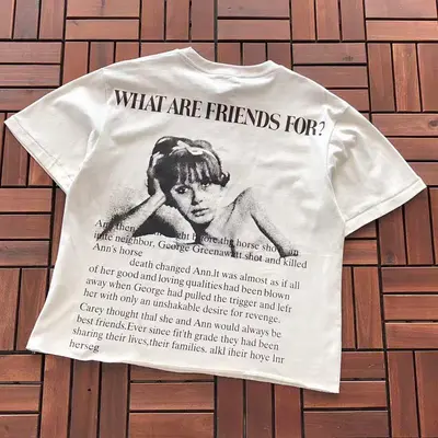 ¥~86 E.R.D T-SHIRT 77010315 (im 176CM 58KG iwear size M in the photo)