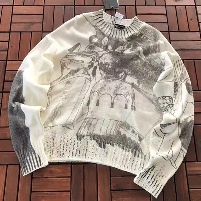 ¥~149 E.R.D SWEATER 77010356 (im 185CM 70KG iwear size M in the photo)