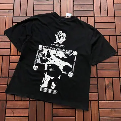 ¥~95 E.R.D T-SHIRT 77010320 (im 176CM 58KG iwear size M in the photo)