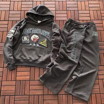 TOP¥~ 139 PANTS¥~ 129 BROKEN PLANET HOODIE TROUSERS FLEECE 77010553