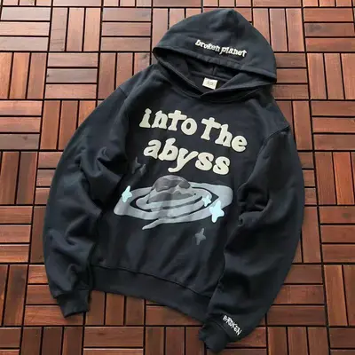 ￥~129 BROKEN PLANET HOODIE 77010656 (im 180CM 68KG iwear size S in the photo)