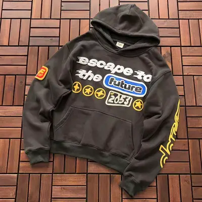 ￥~139 BROKEN PLANET HOODIE FLEECE 77010651 (im 180CM 68KG iwear size S in the photo)