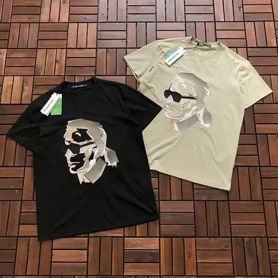 ￥~ 129 KARL LAGERFELD T-SHIRT 55010616 (im 180CM 68KG iwear size M in the photo)