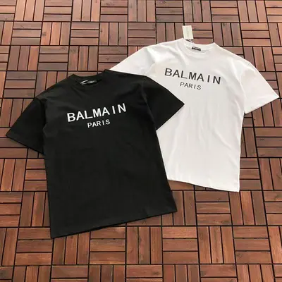 ￥~95 BALMAIN T-SHIRT 66010605 (im 185CM 80KG iwear size S in the photo)