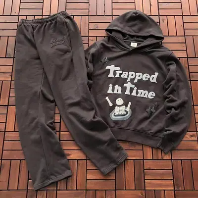 TOP￥~ 129 PANTS￥~119 BROKEN PLANET HOODIE TROUSERS 77010614