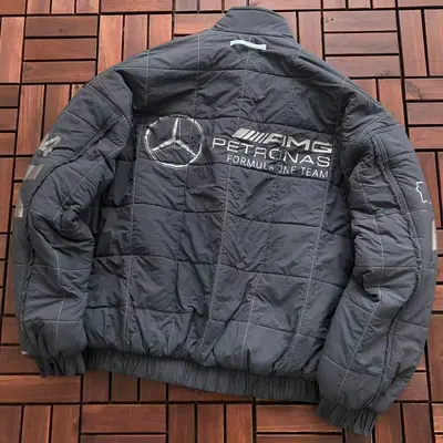 ￥419 🔥DI🔥AS & MERCEDES AMG F1 & BAD BUNNYCOTTON JACKET 88010706