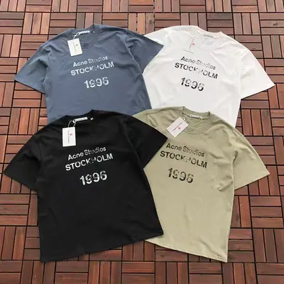 ￥~115 ACNE STUDIOS T-SHIRT 66010713 (im 185CM 80KG iwear size M in the photo)