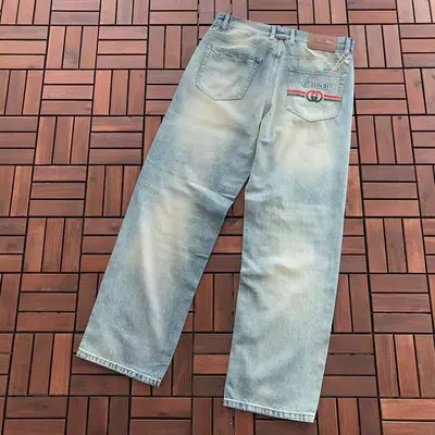 ￥~175 G🔥C🔥I JEANS 66010854 (im 185CM 80KG iwear size 33 in the photo)