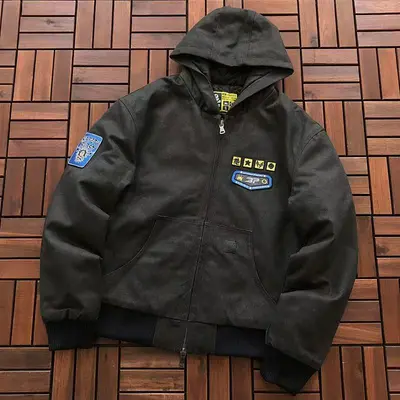 ￥~379 BROKEN PLANET COTTON JACKET 77010907 (im 180CM 68KG iwear size S in the photo)