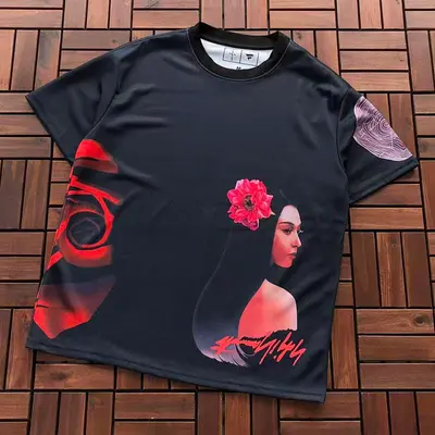 ¥~75 TRAVIS SCOTT T-SHIRT 77010833 (im 176CM 58KG iwear size M in the photo)